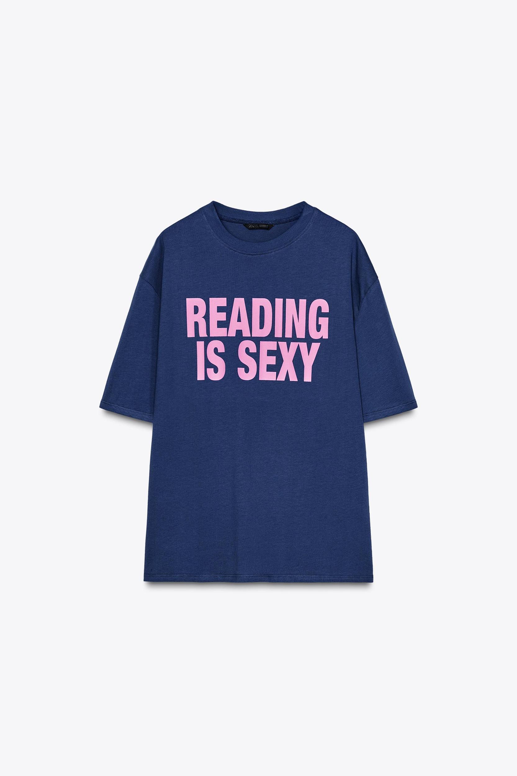OVERSIZED TEXT T-SHIRT Product Image