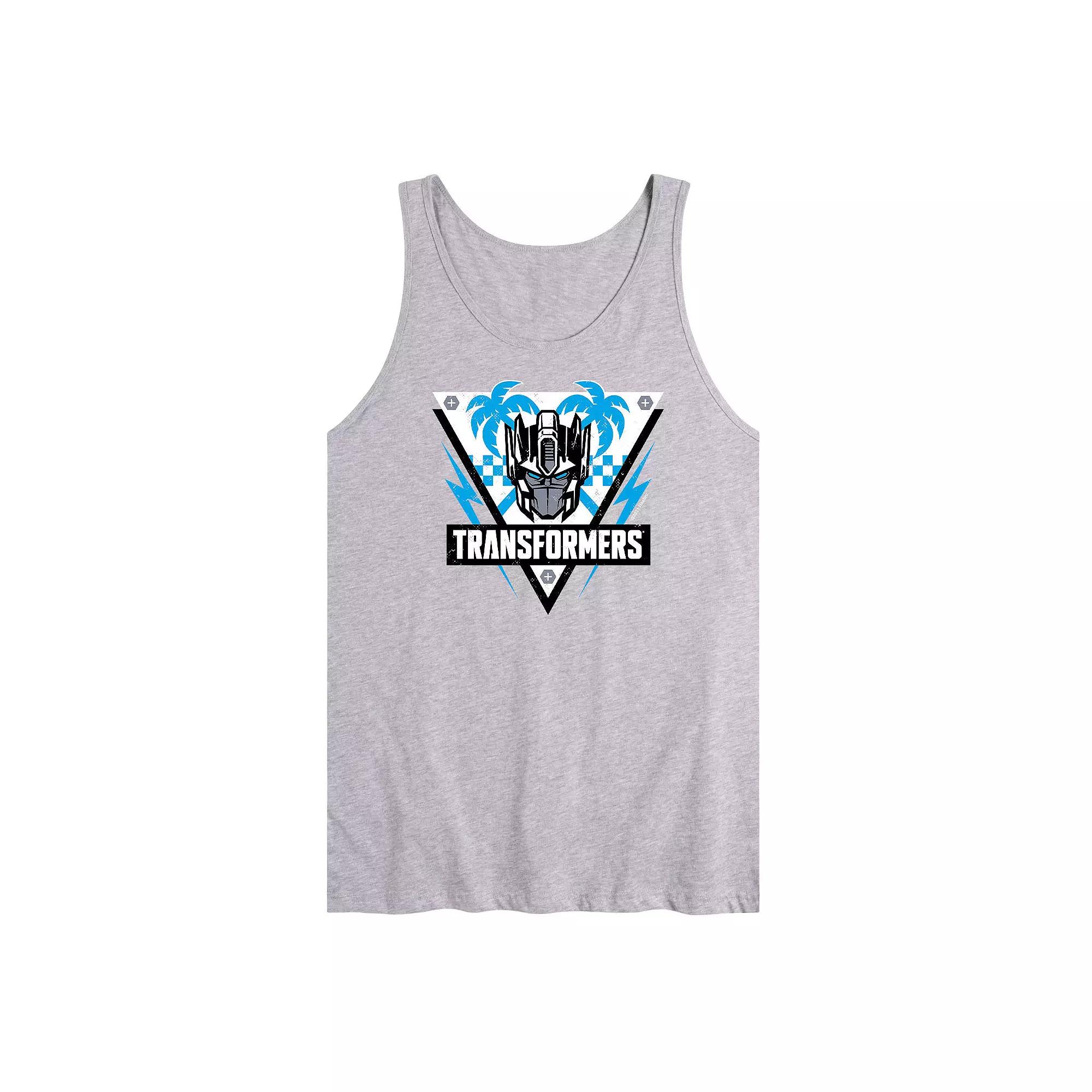 Men's Transformers Surf Shape Tank Top,  Product Image