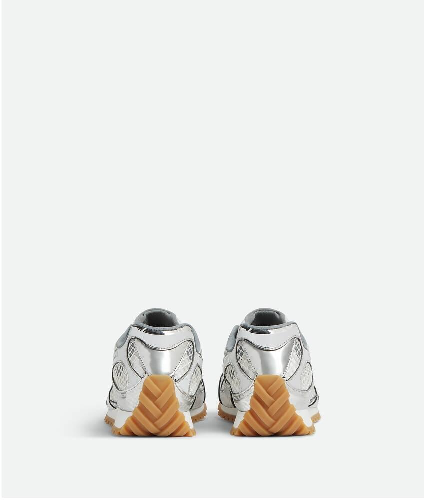 Men's Orbit Sneaker in Silver / White / Optic white rubber Product Image