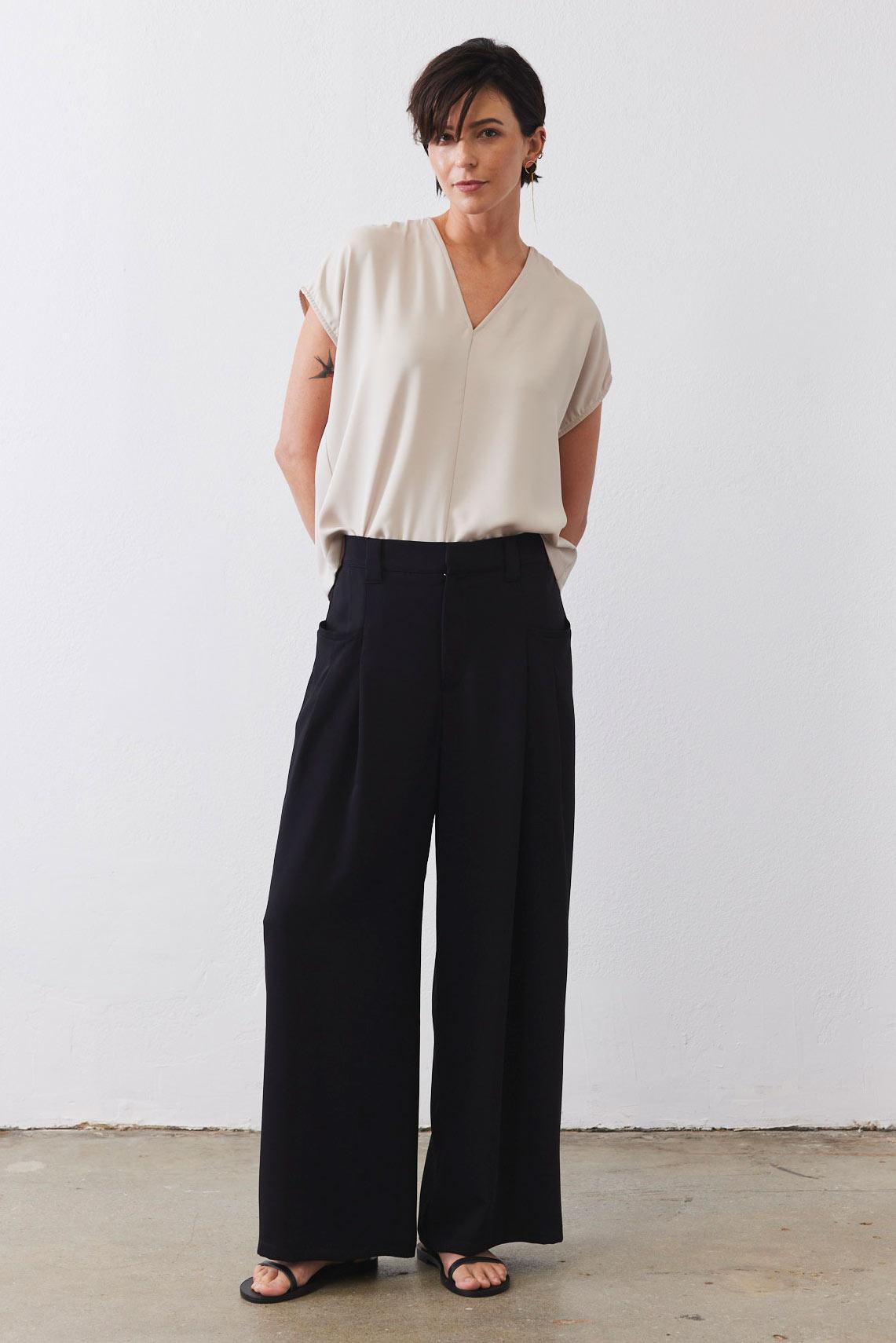 The Nuanced V-Neck Top Product Image