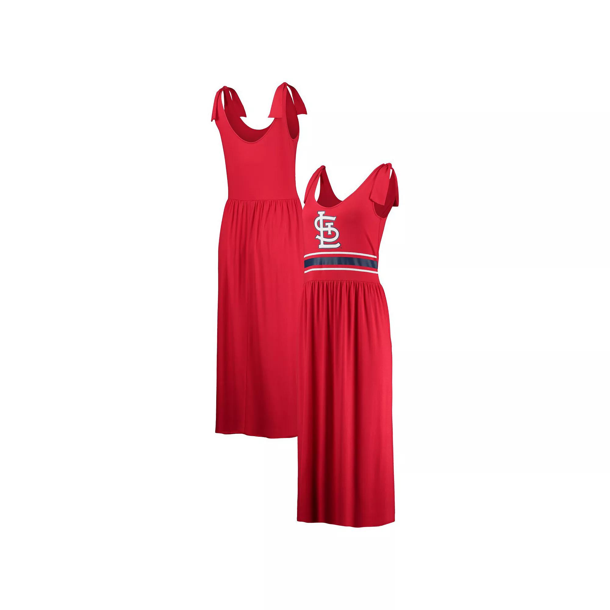 Women's G-III 4Her by Carl Banks Red St. Louis Cardinals Game Over Maxi Dress,  Product Image