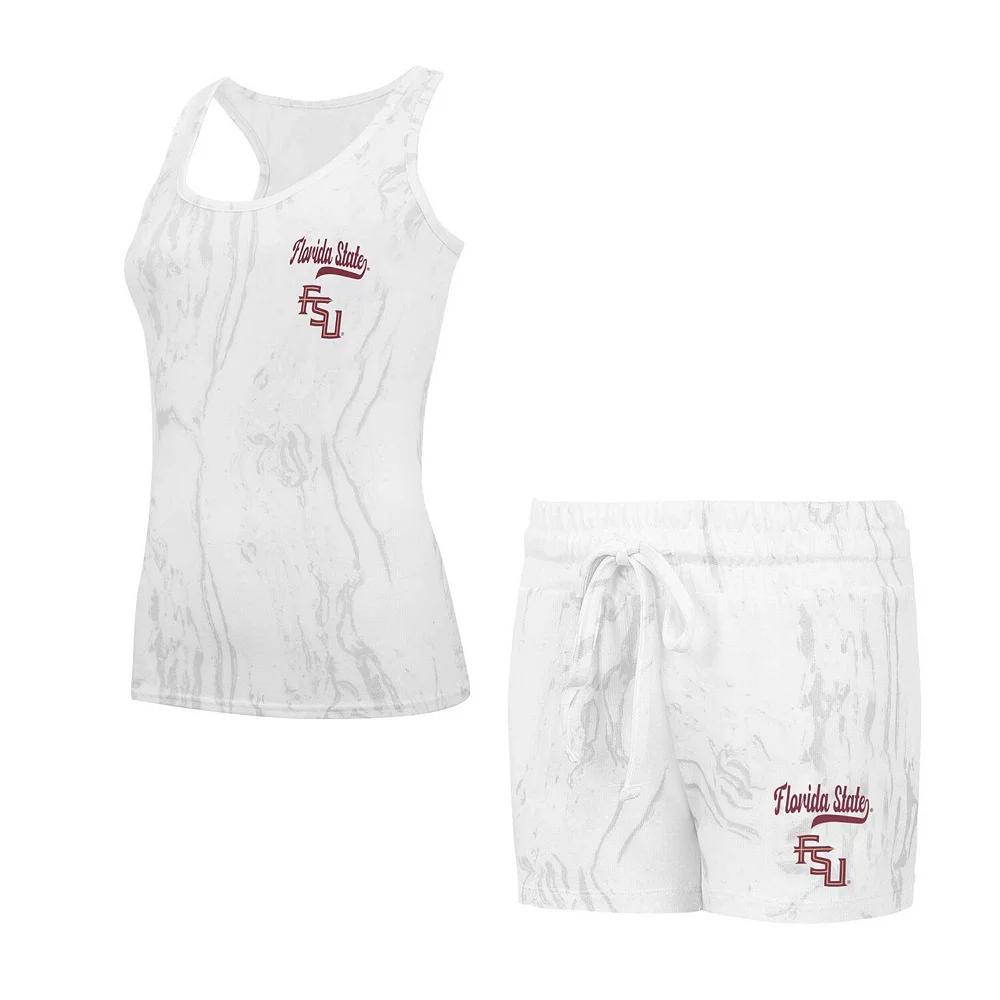 Women's Concepts Sport Florida State Seminoles Quartz Tank Top & Shorts Set,  Product Image