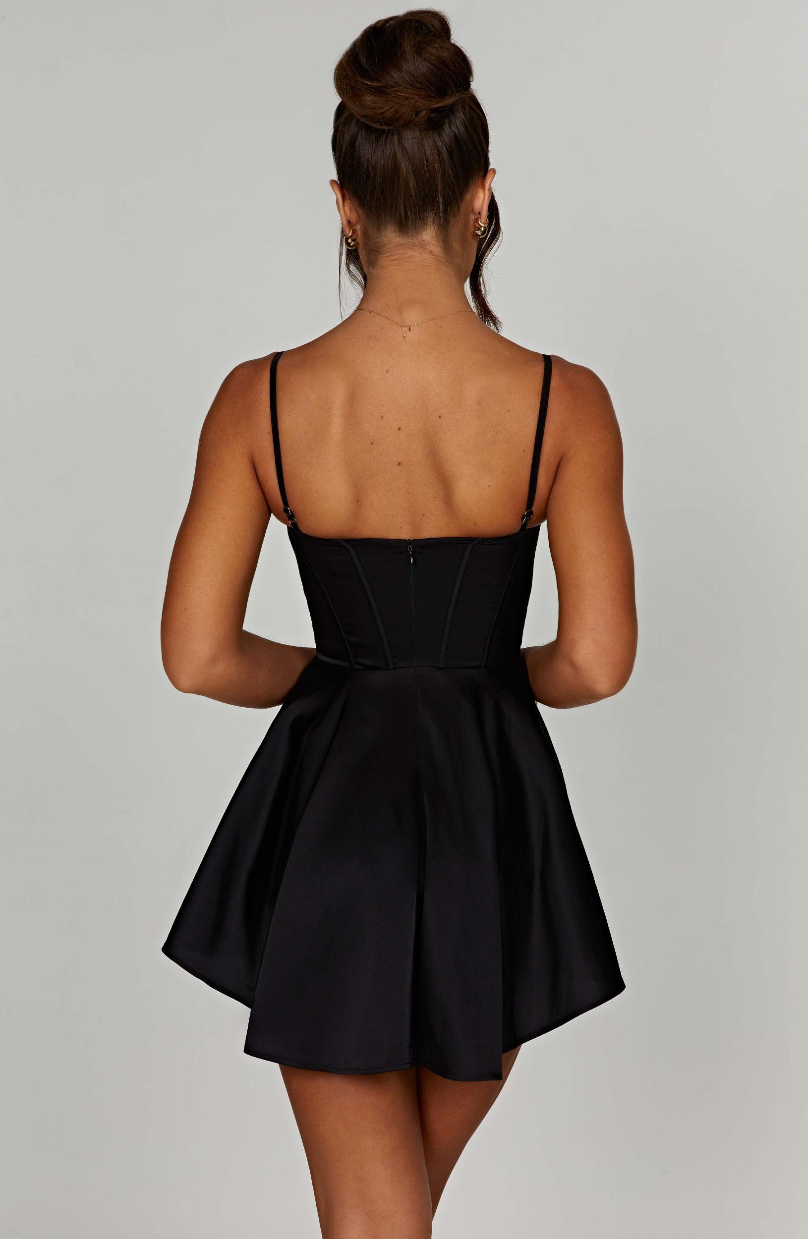 Saffron Playsuit - Black Product Image