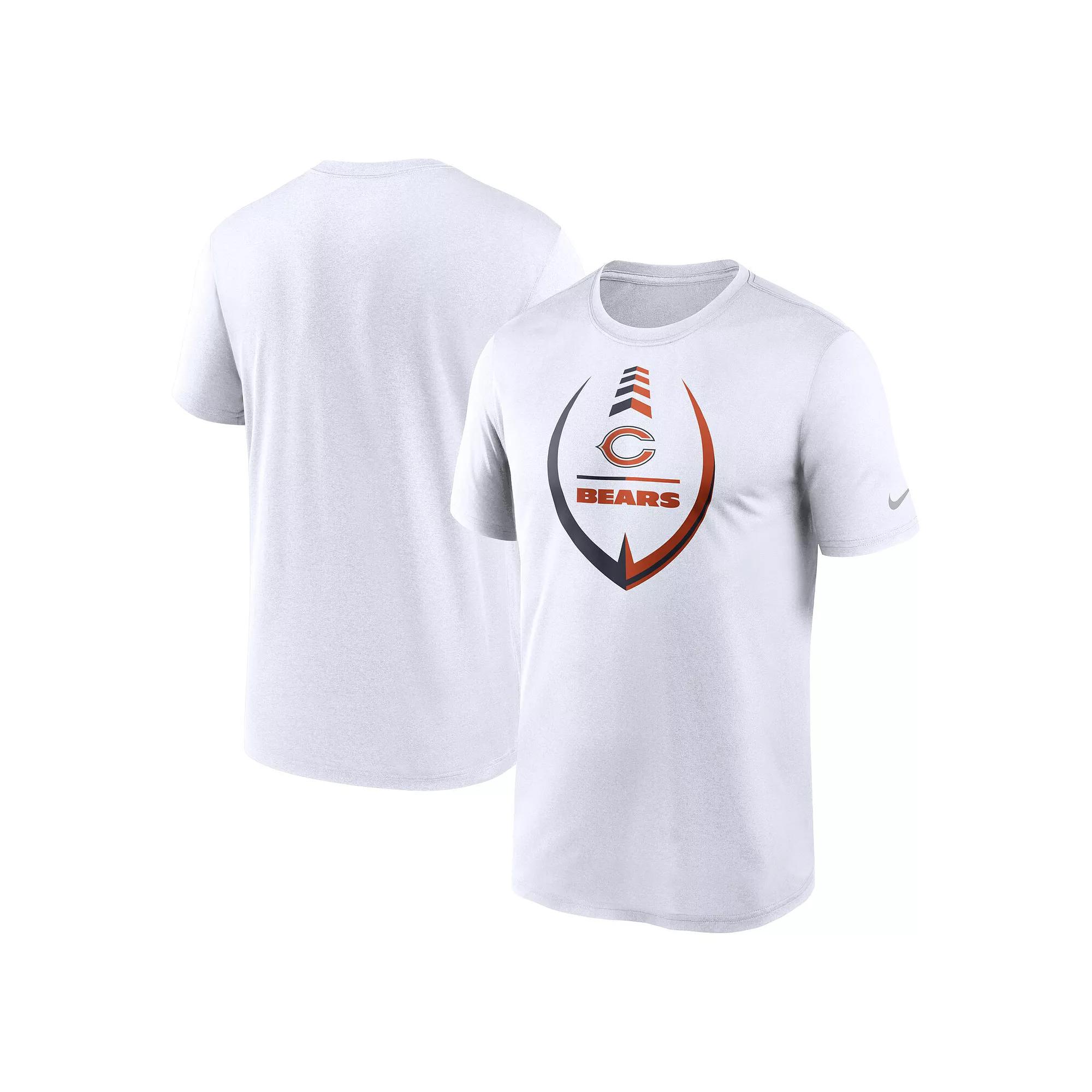 Men's Nike White Cleveland Browns Icon Legend Performance T-Shirt,  Product Image