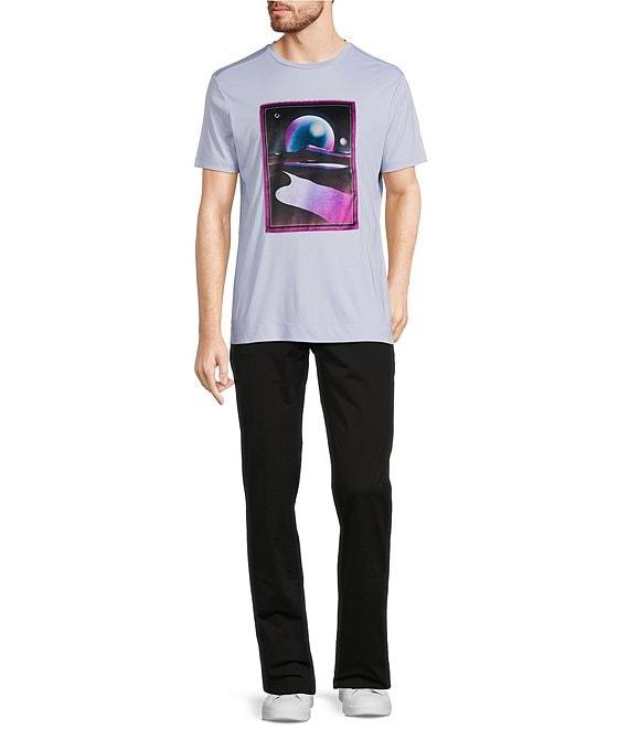 Murano Interdimensional Collection Slim Fit Velour Patch Screen Print Short Sleeve T-Shirt Product Image