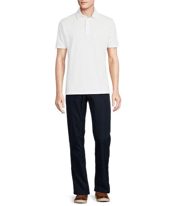 Cremieux Blue Label Solid Short Sleeve Polo Shirt Product Image