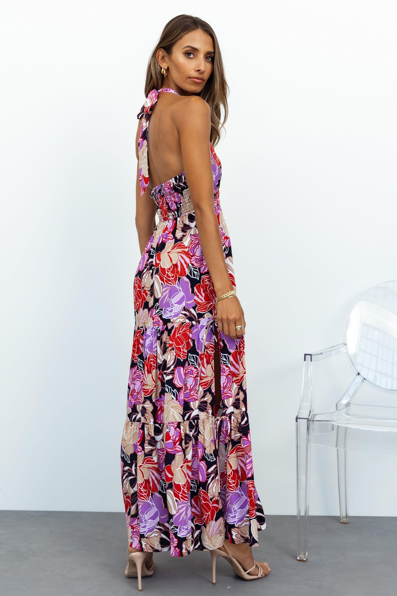 Heart Talk Maxi Dress Floral Product Image