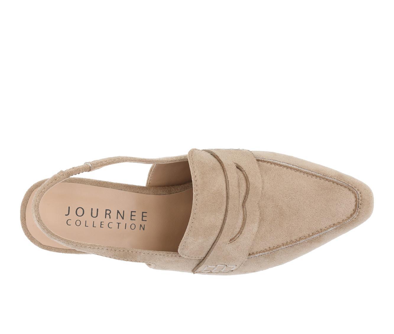 Women's Journee Collection Amory Slingback Loafer Pumps Product Image