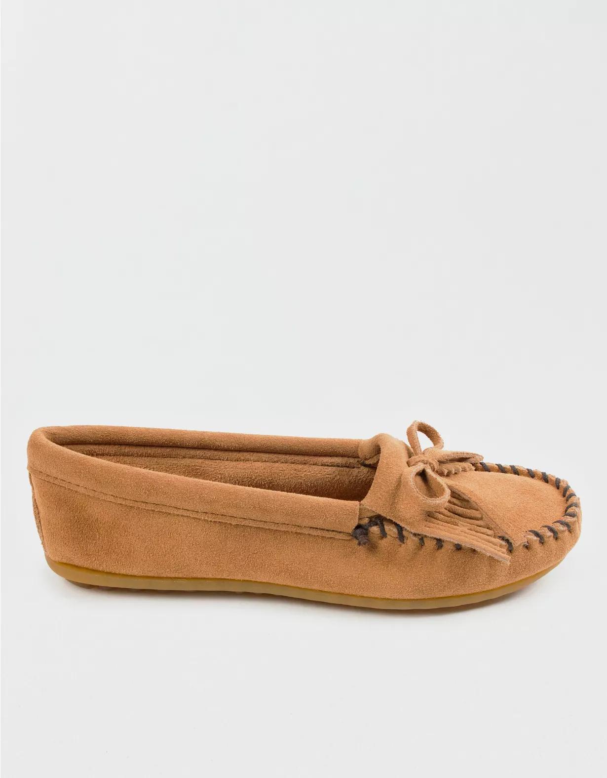 Minnetonka Women's Kilty Hardsole Moccasin Product Image