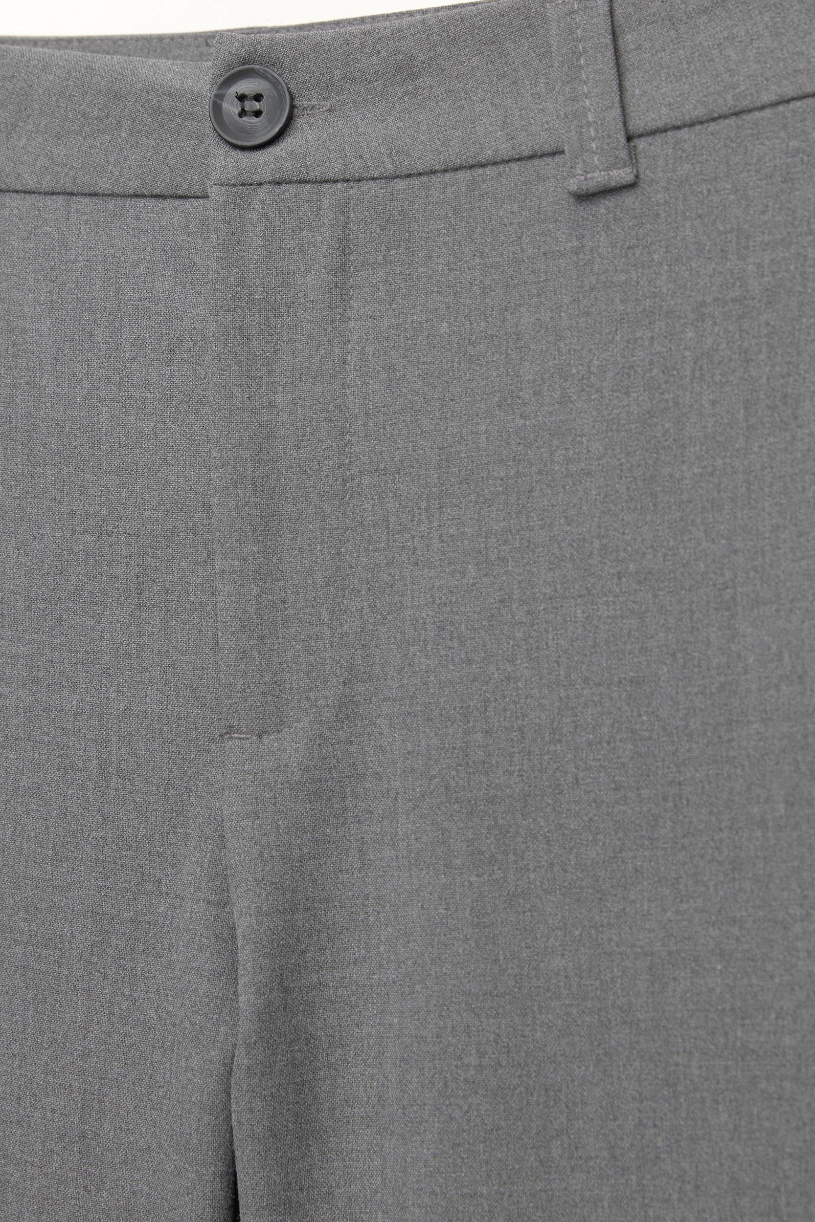 High-waist straight-leg smart pants Product Image