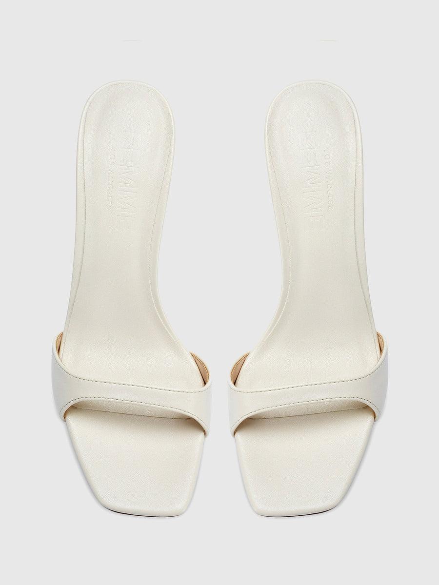 The Rue Slipper - Cream Product Image