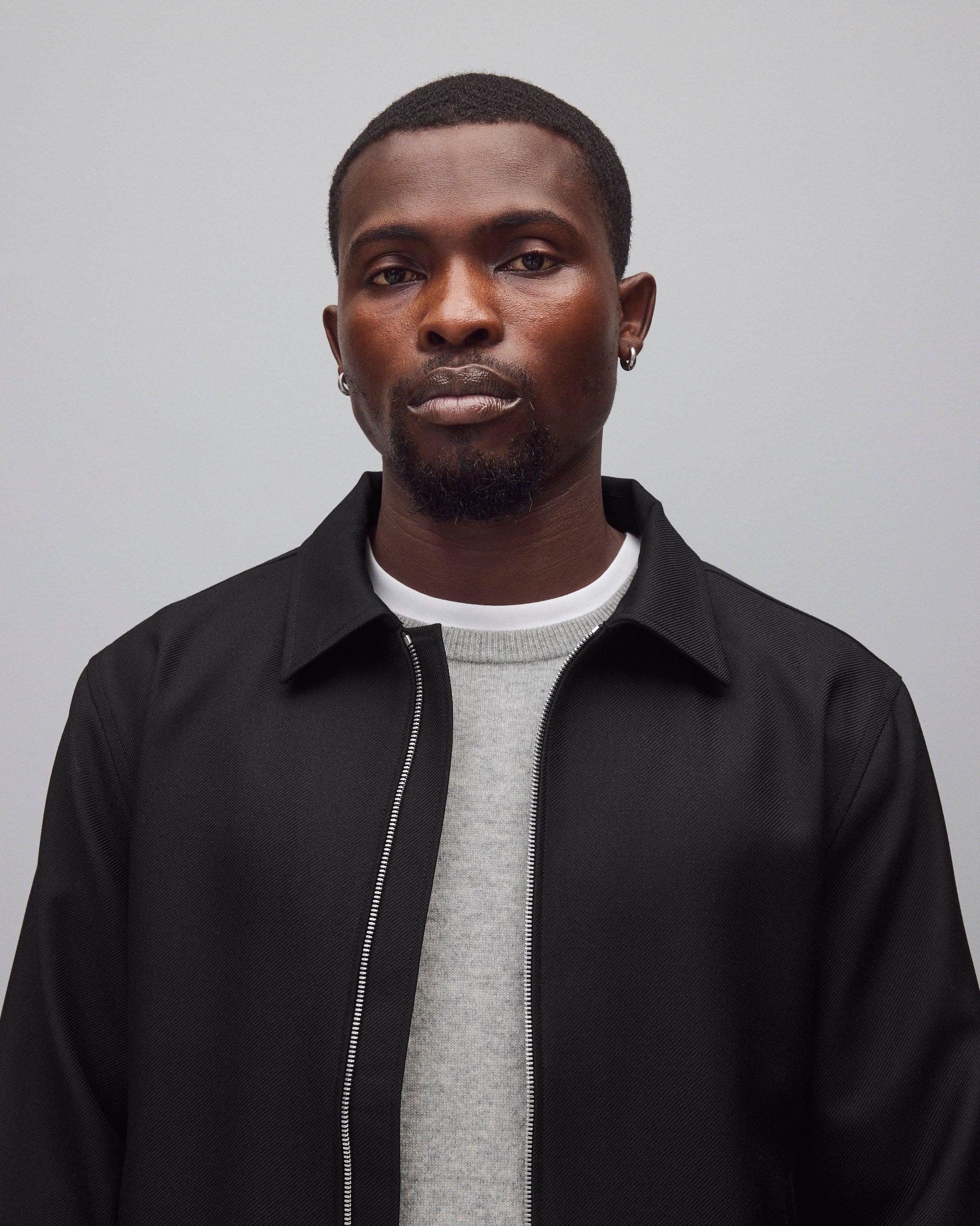 Sabbath Embellished Cropped Hoodie Washed Black | ALLSAINTS US Product Image