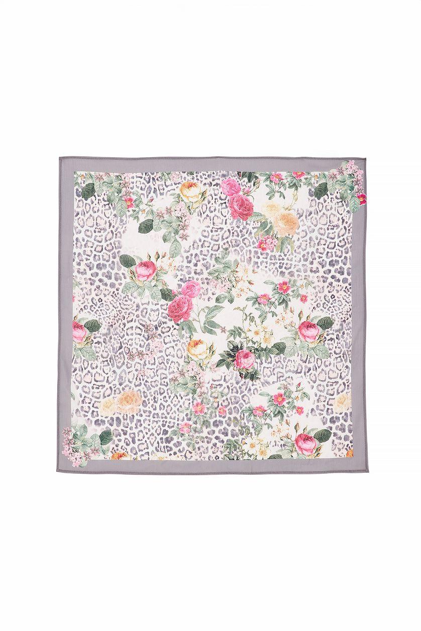 Flower Chiffon Scarf Product Image