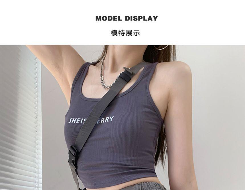 Elastic-Waist Plain Cargo Shorts Product Image