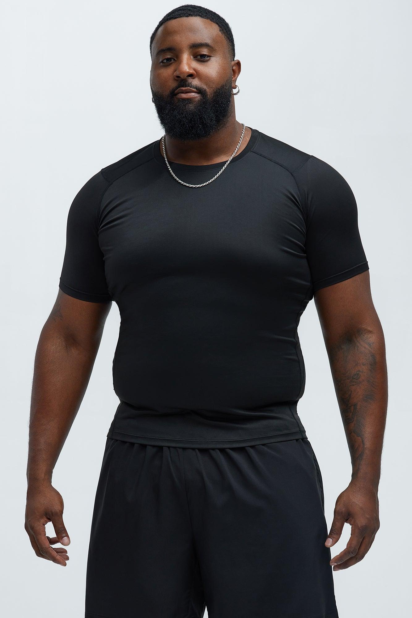 Vital Compression Tee - Black Product Image