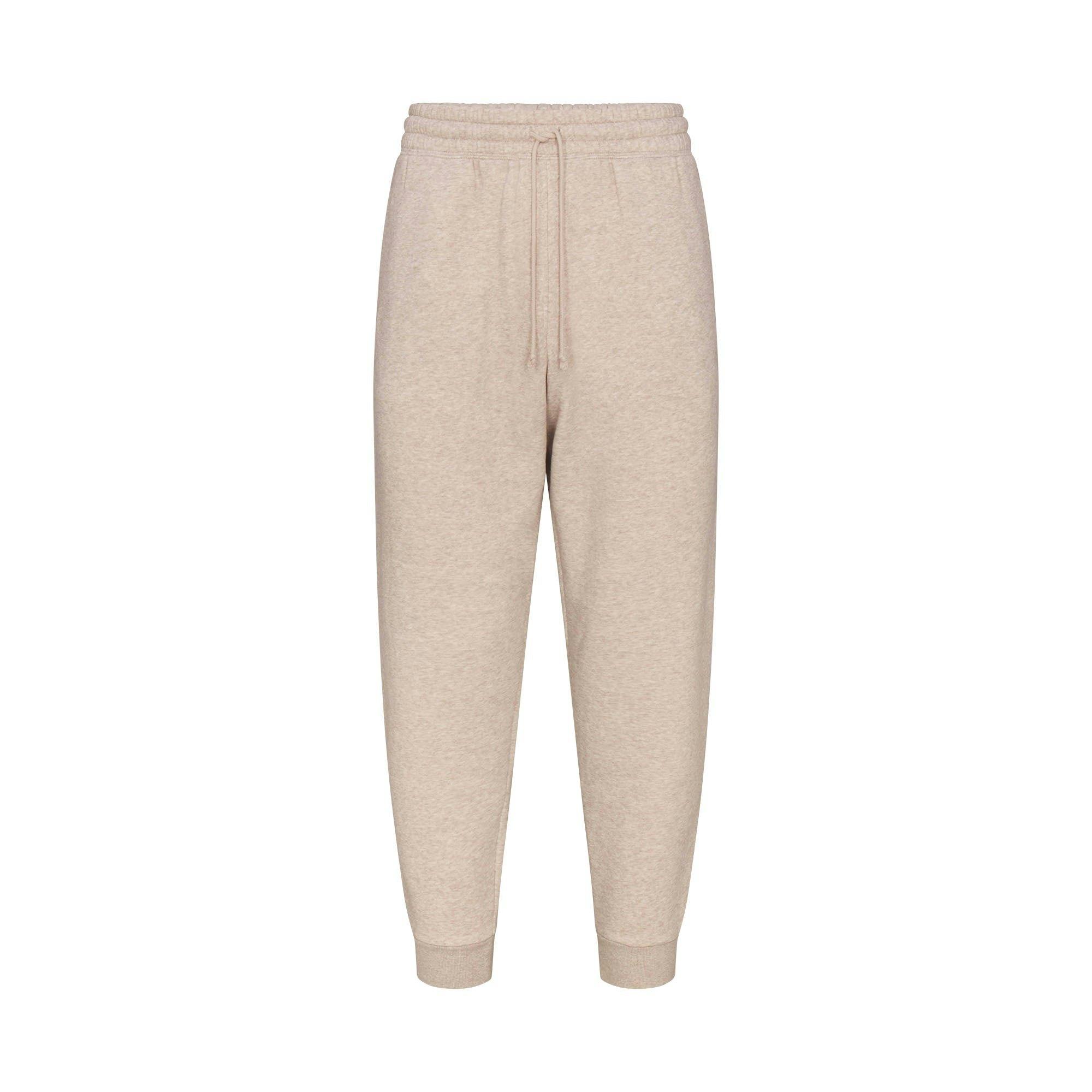 FLEECE LOUNGE MENS TAPERED JOGGER | DESERT HEATHER Product Image