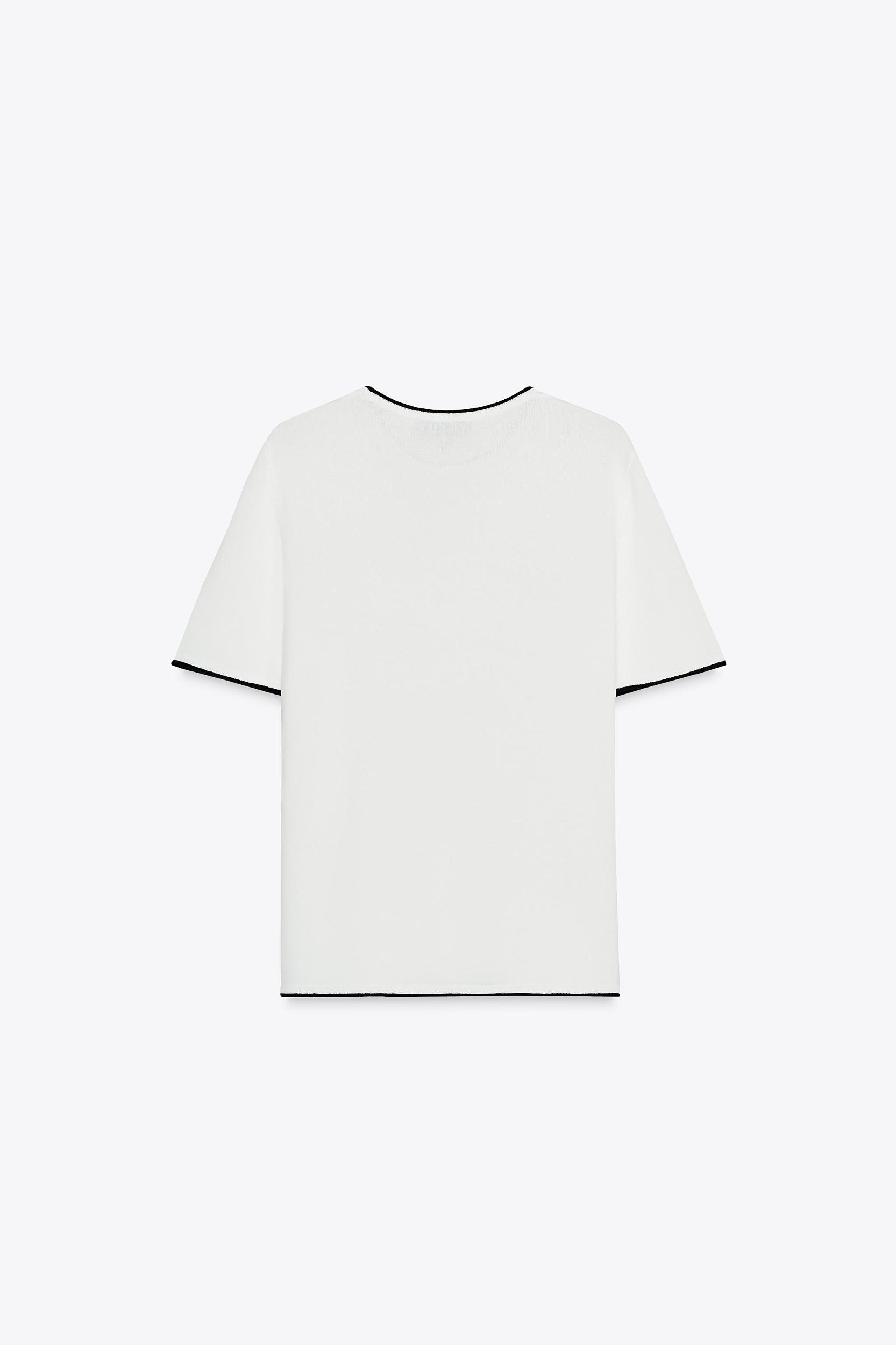 TRIM KNIT TOP Product Image