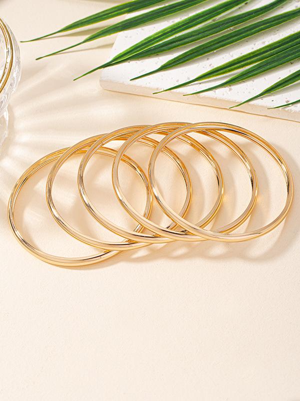 Geometric Layered Bracelet Accessories Product Image