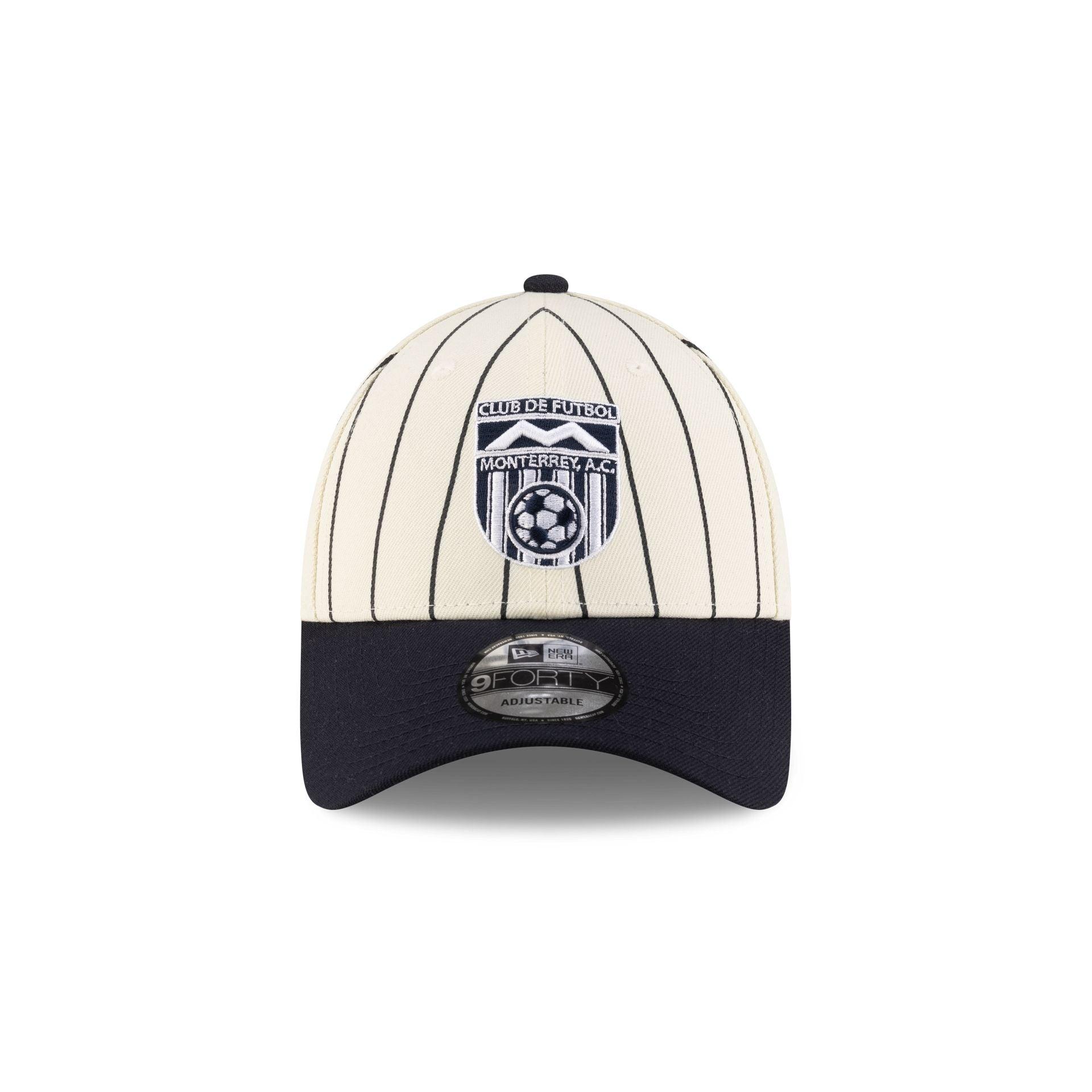 Rayados Retro Pinstripe 9FORTY Snapback Hat Male Product Image
