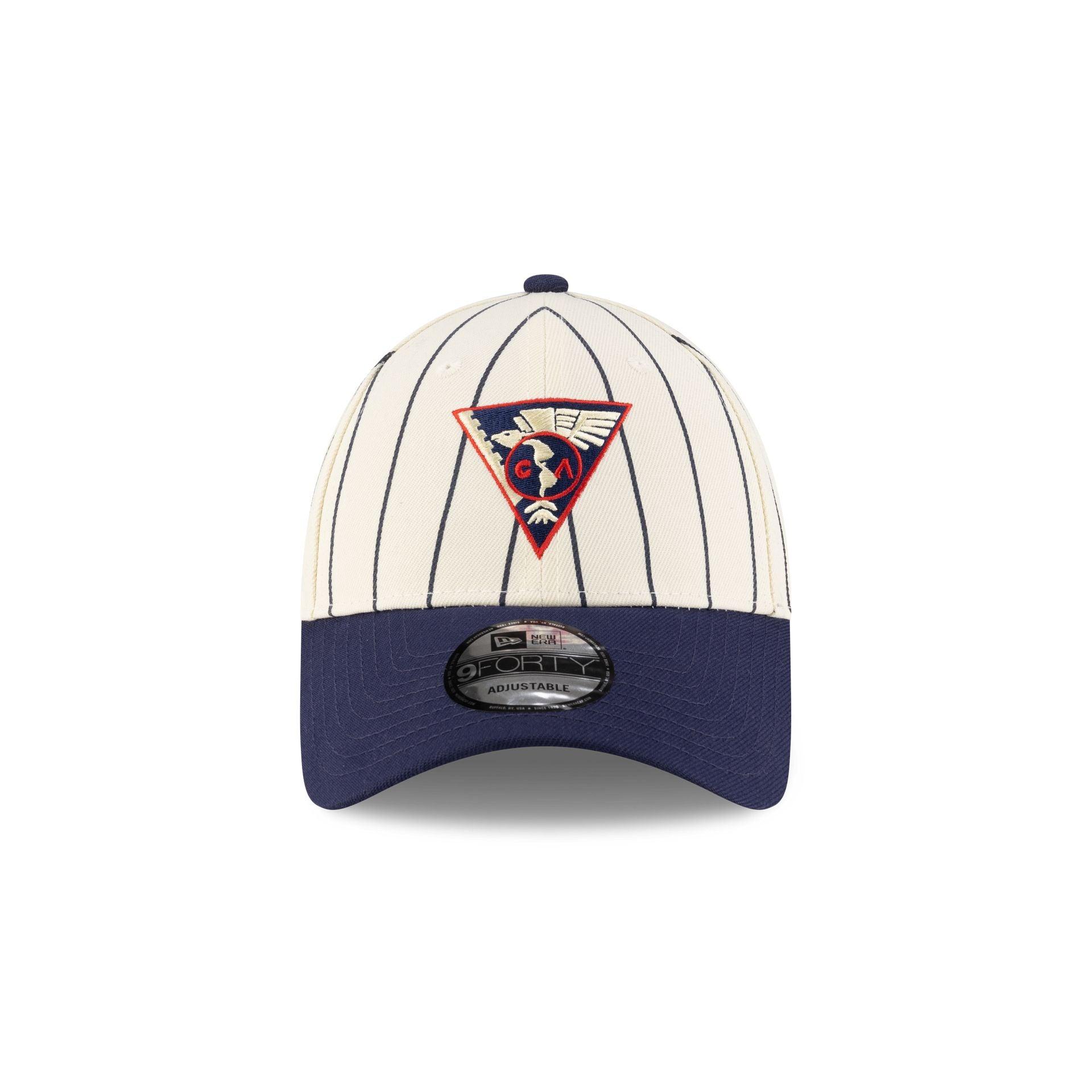 Club América Retro Pinstripe 9FORTY Snapback Hat Male Product Image