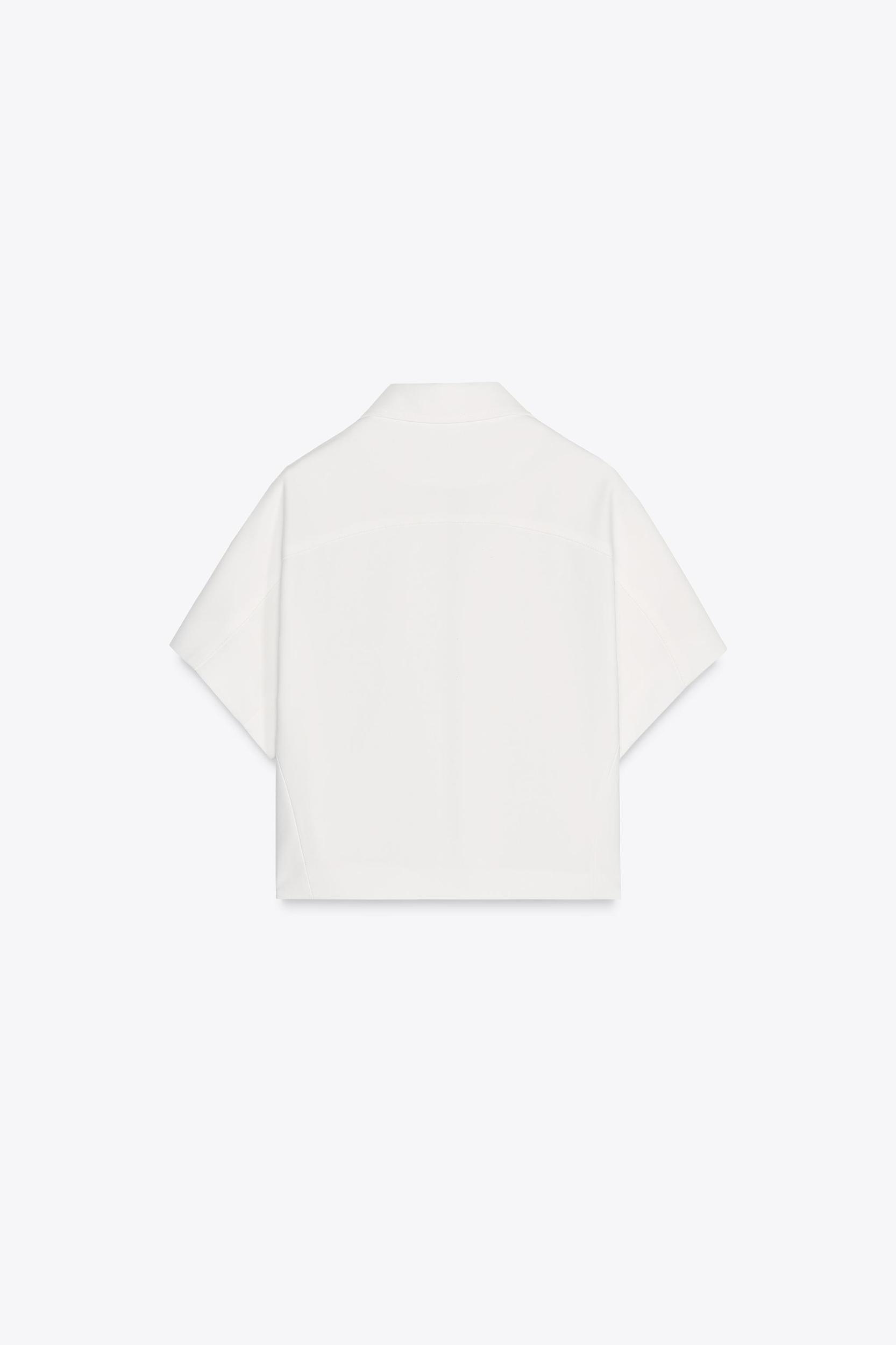 ZW COLLECTION CROPPED JACKET Product Image