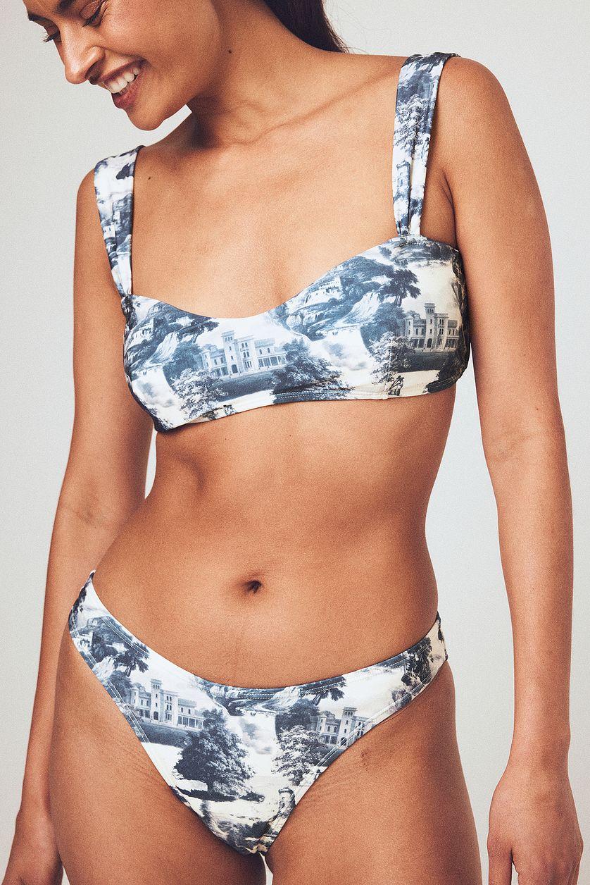 Printed Highwaisted Bikini Panty Product Image