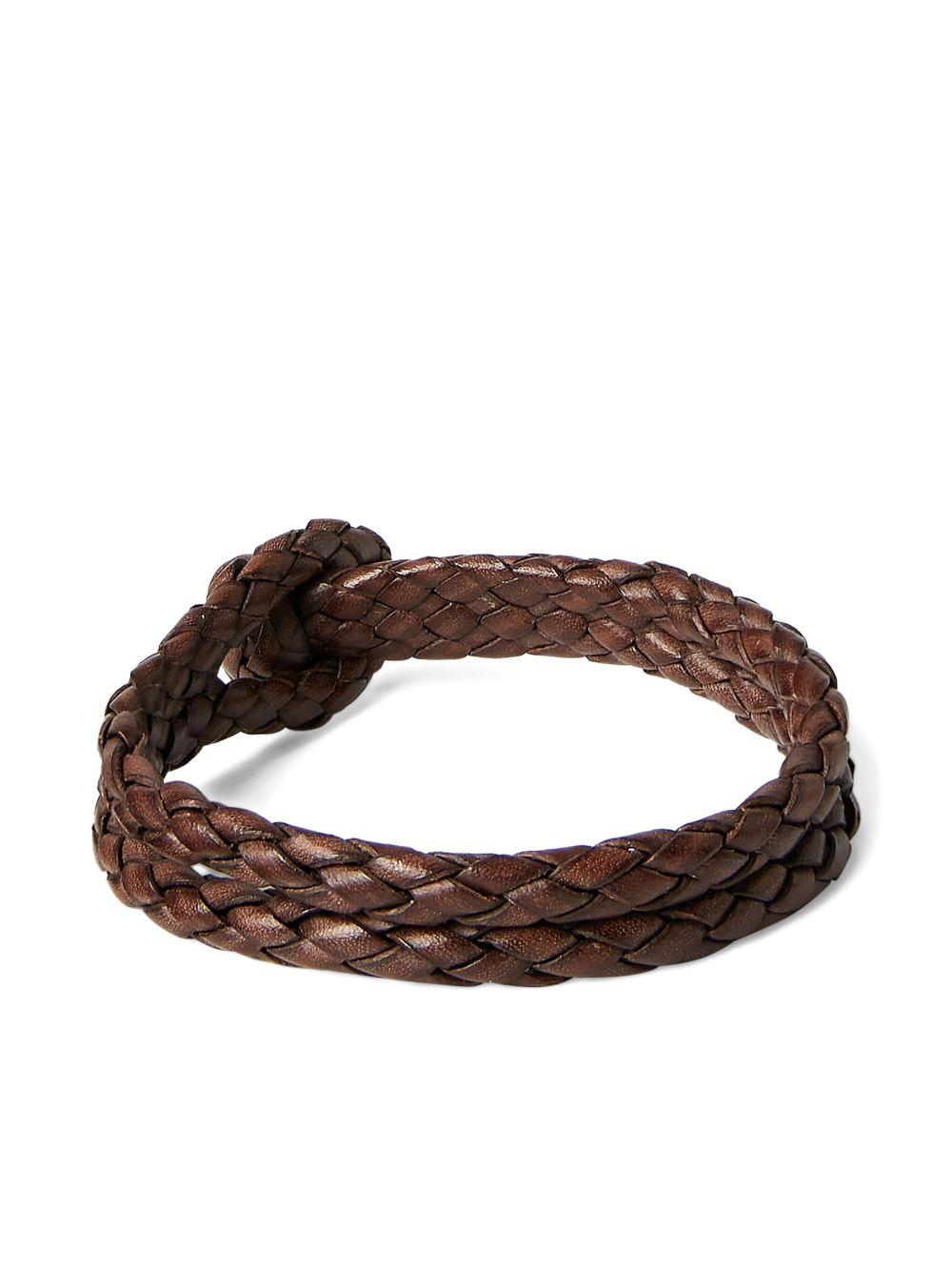 braided leather bracelet Product Image