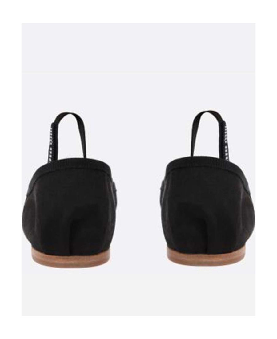 logo-strap ballerina shoes Product Image