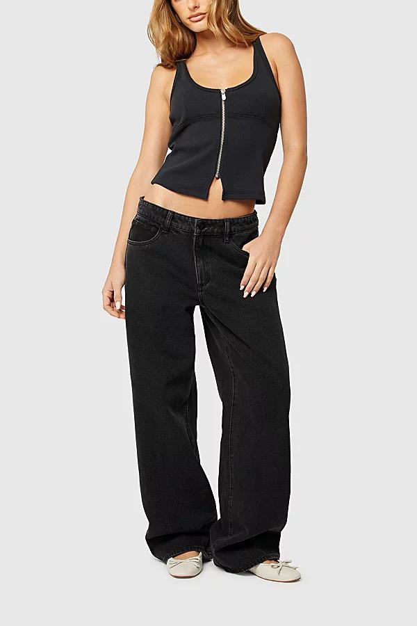 Abrand Jeans 99 Low Baggy Petite Womens at Urban Outfitters Product Image