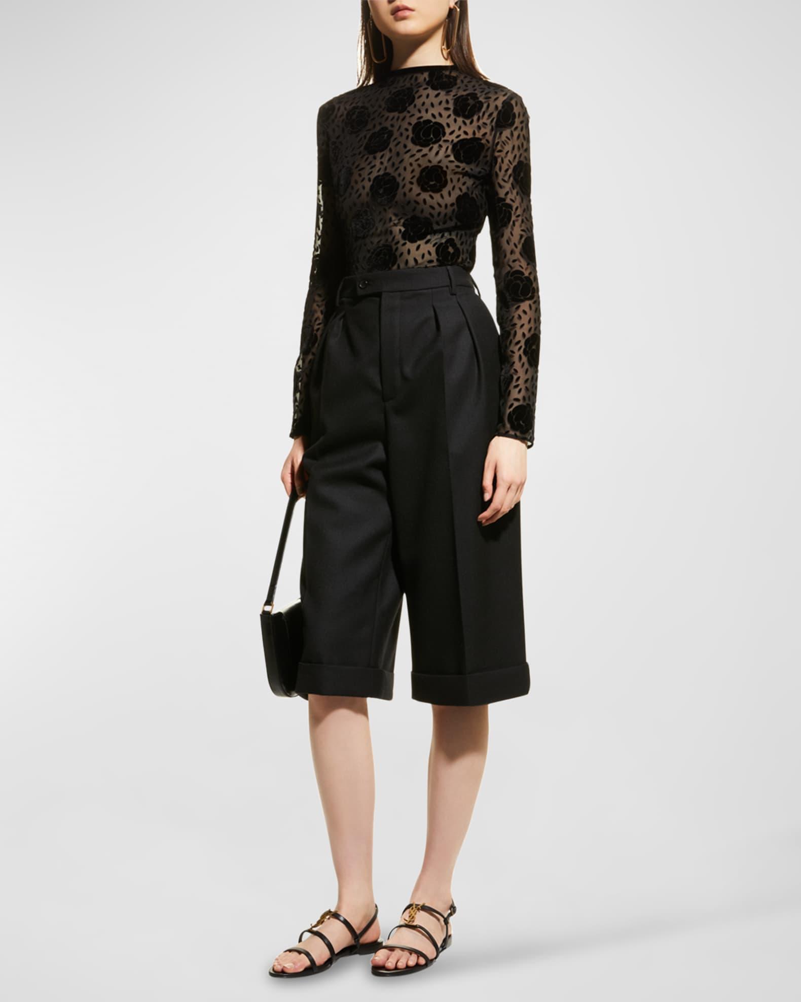 Cassandra Calfskin YSL Slingback Sandals Product Image