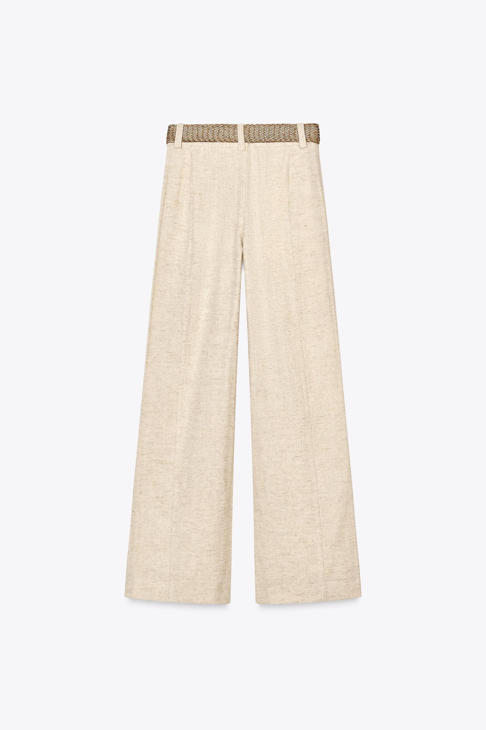 RUSTIC BELTED PANTS Product Image