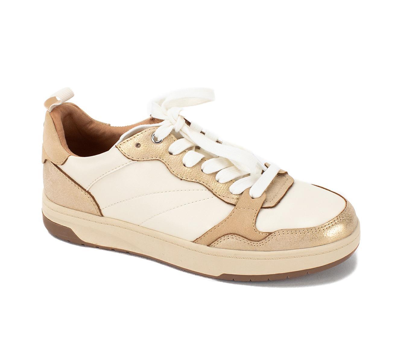 Women's Yellow Box Nayari Court Sneakers Product Image