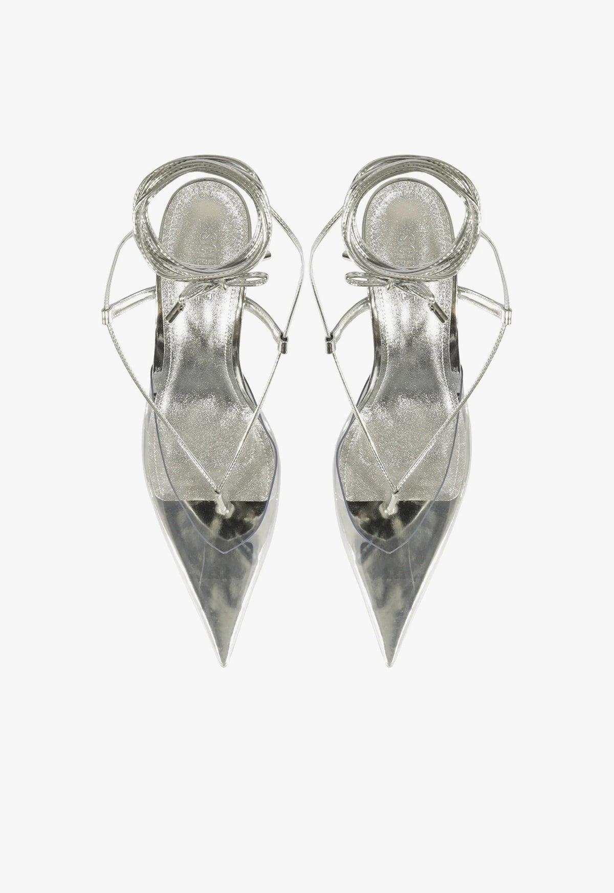 Elyra Mid Specchio Leather Pump Product Image