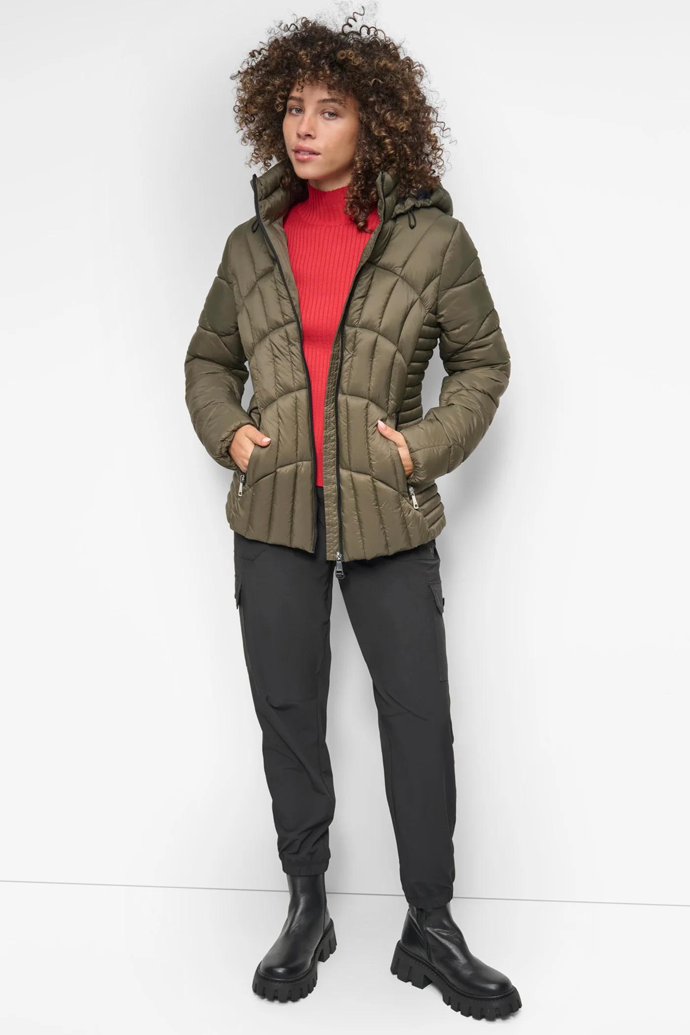 HOODED LIGHTWEIGHT PUFFER Product Image
