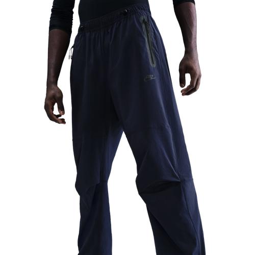 Nike Mens Nike Tech Woven Pants OS - Mens Obsidian/Obsidian/Black Product Image
