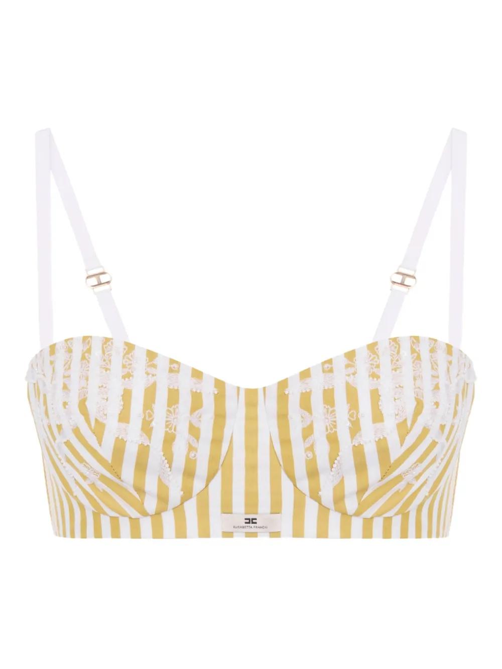 striped bra Product Image