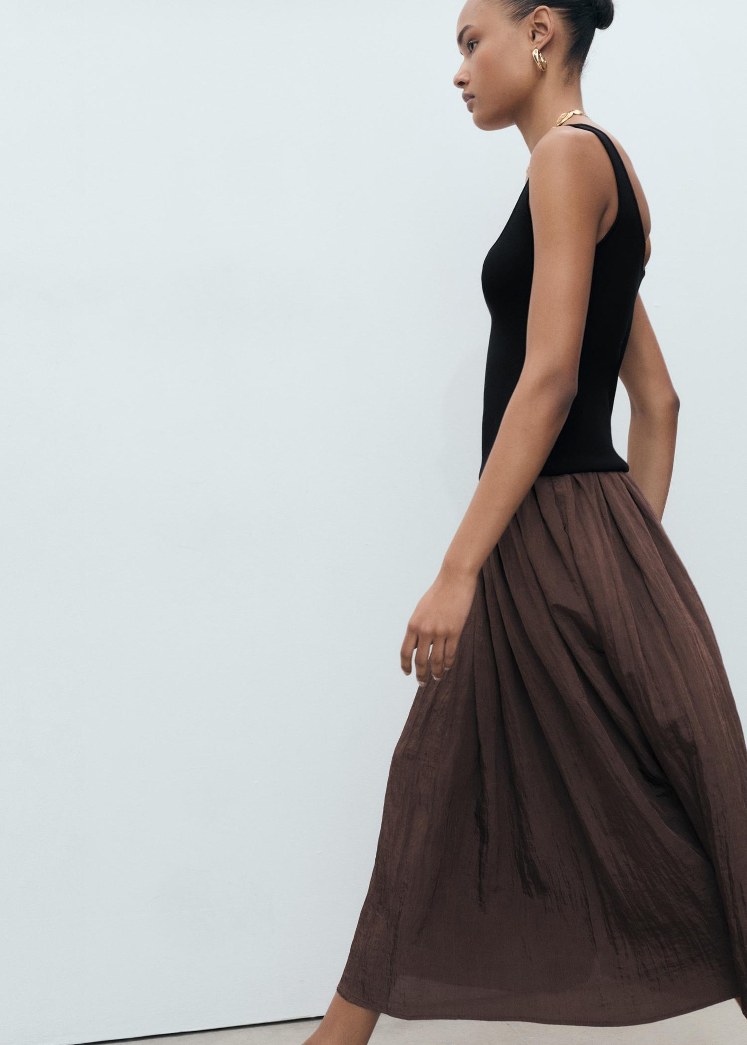 A-line dress - Women | MANGO USA Product Image