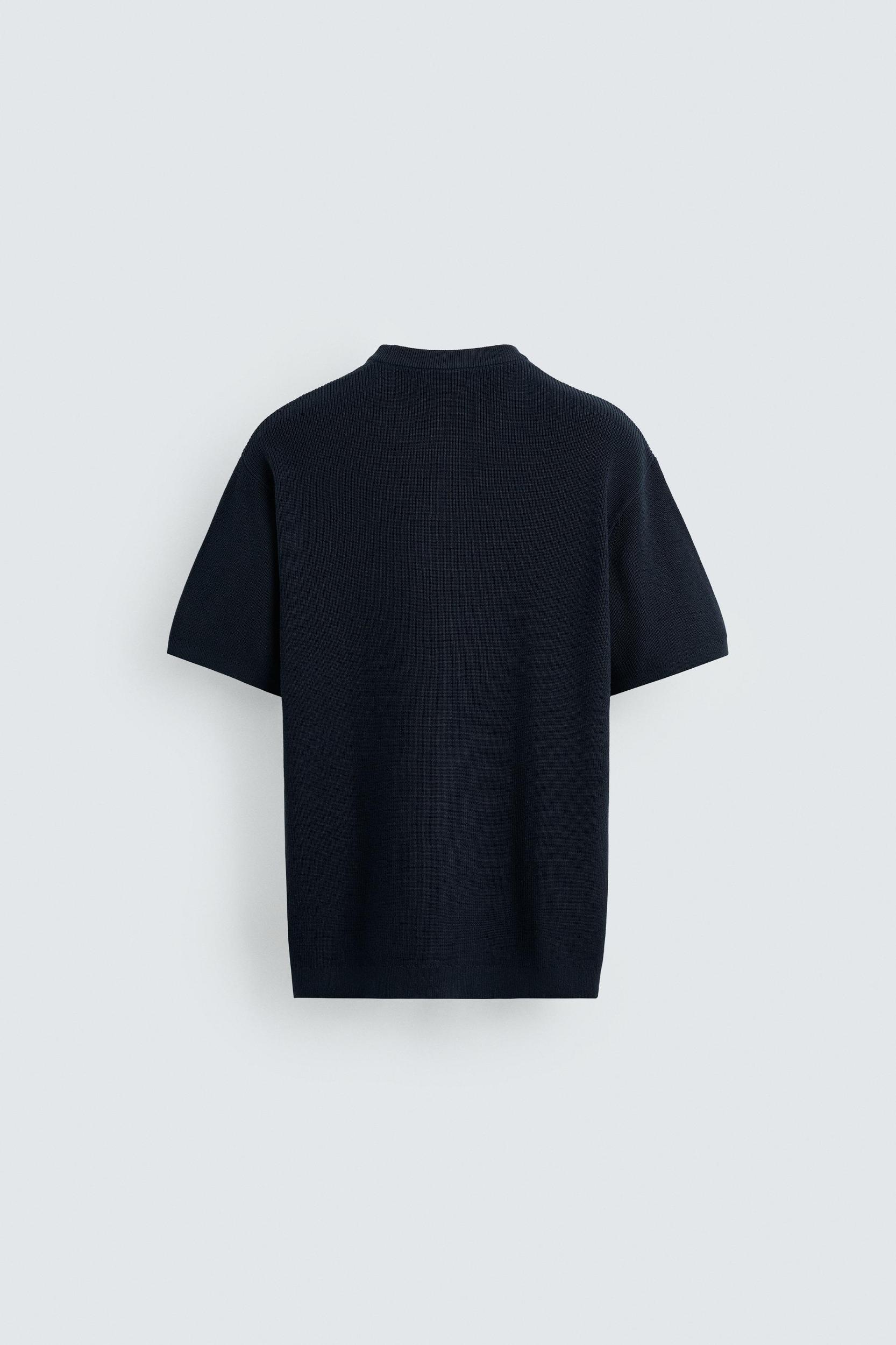 PURL KNIT T-SHIRT Product Image