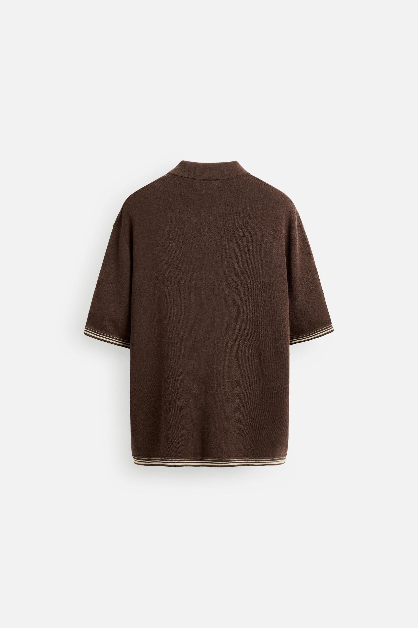 FLOWY KNIT SHIRT Product Image