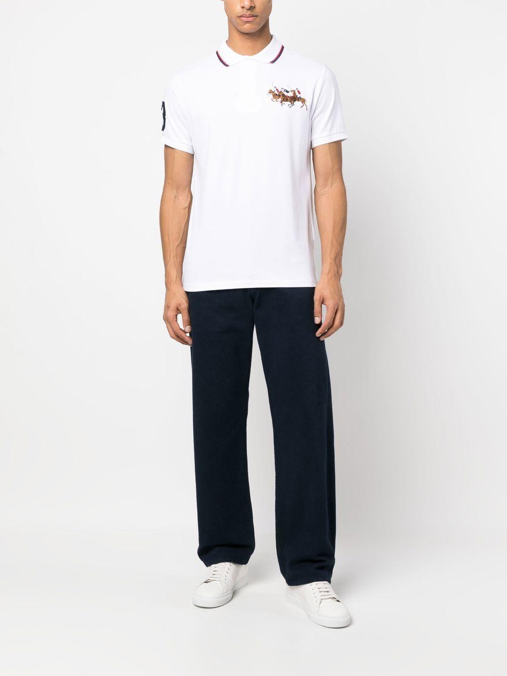 Triple-Pony cotton polo shirt  Product Image