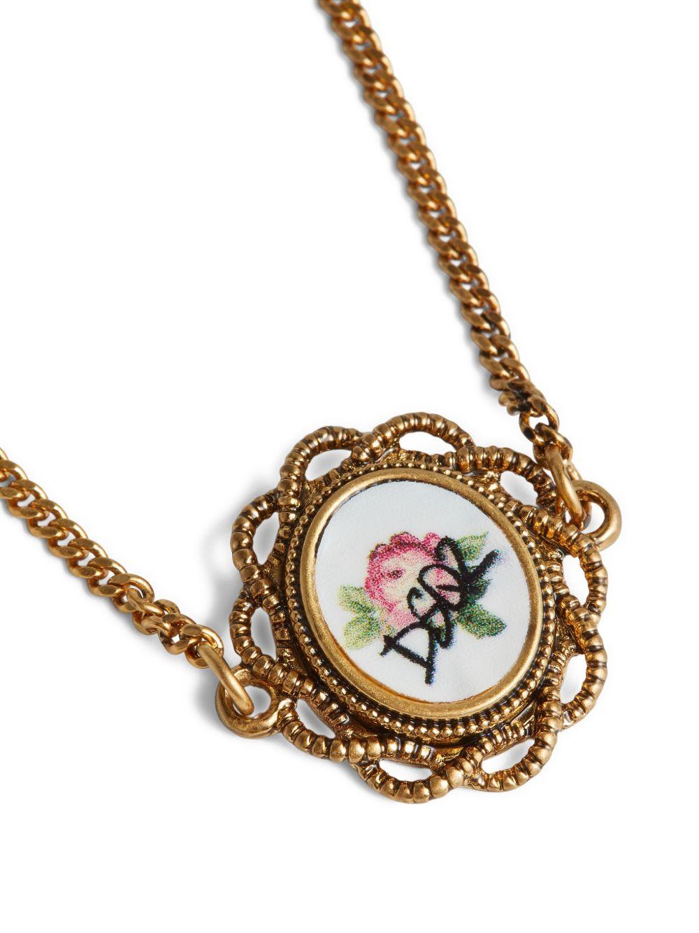 logo-pendant necklace Product Image