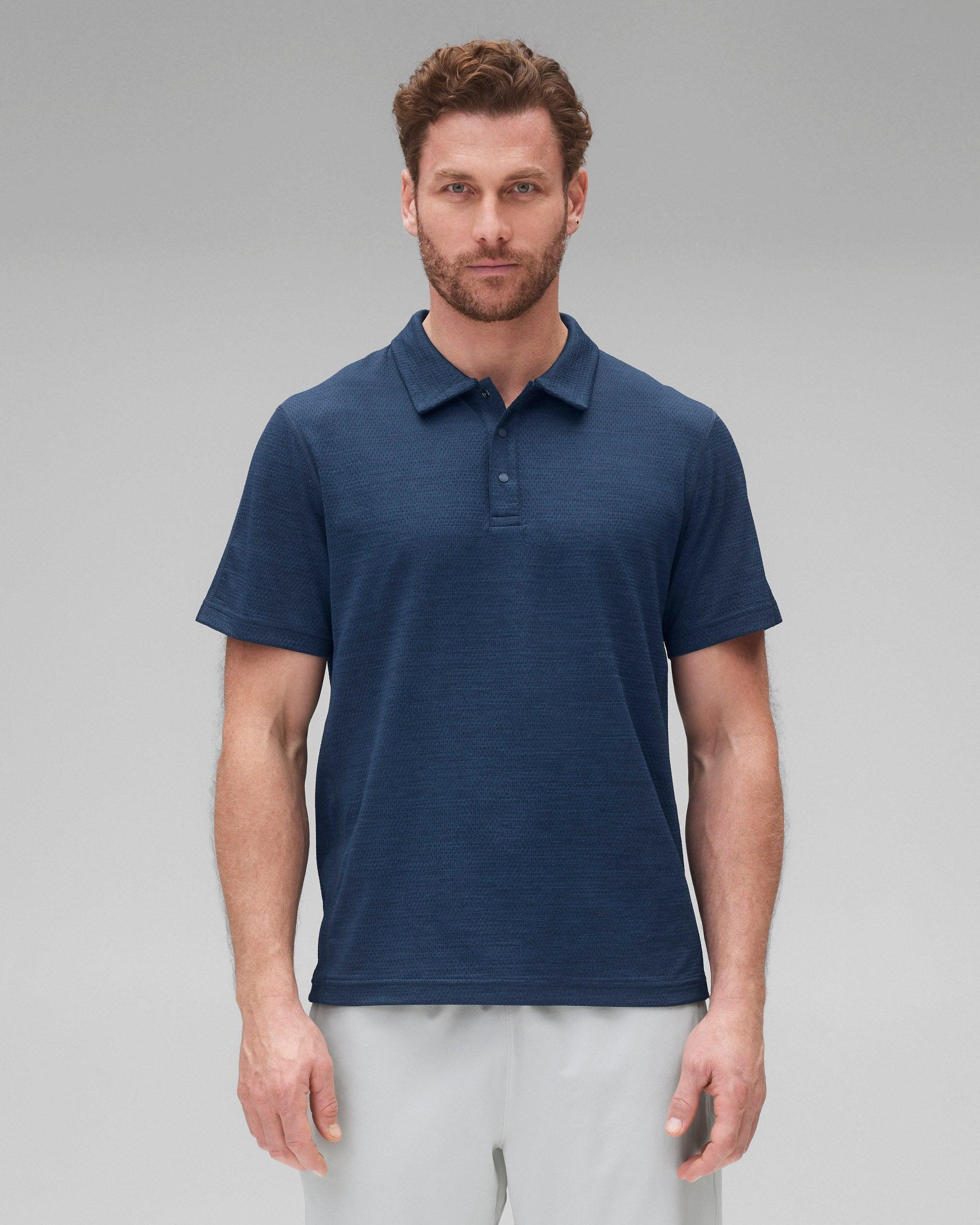 Supima Pique Ace Polo Male Product Image