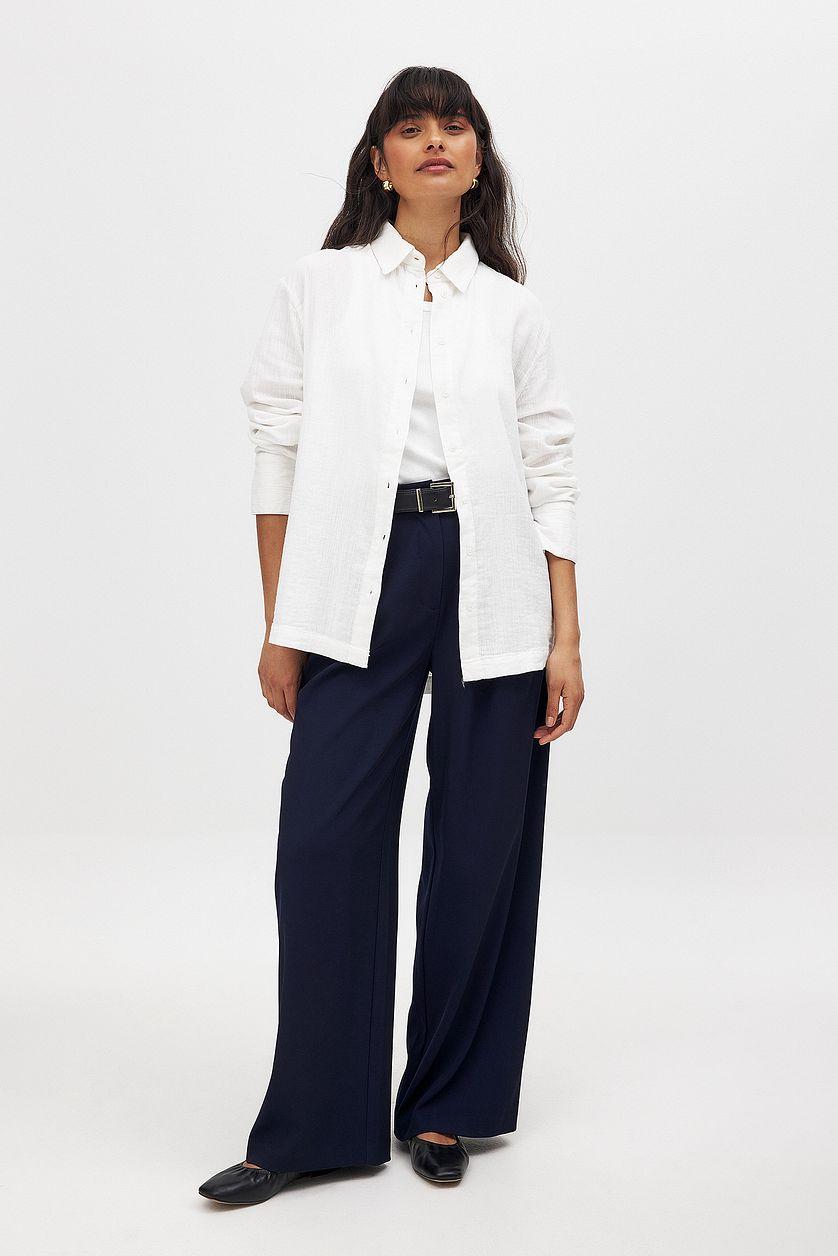 Soft Cotton Long Sleeve Shirt Product Image