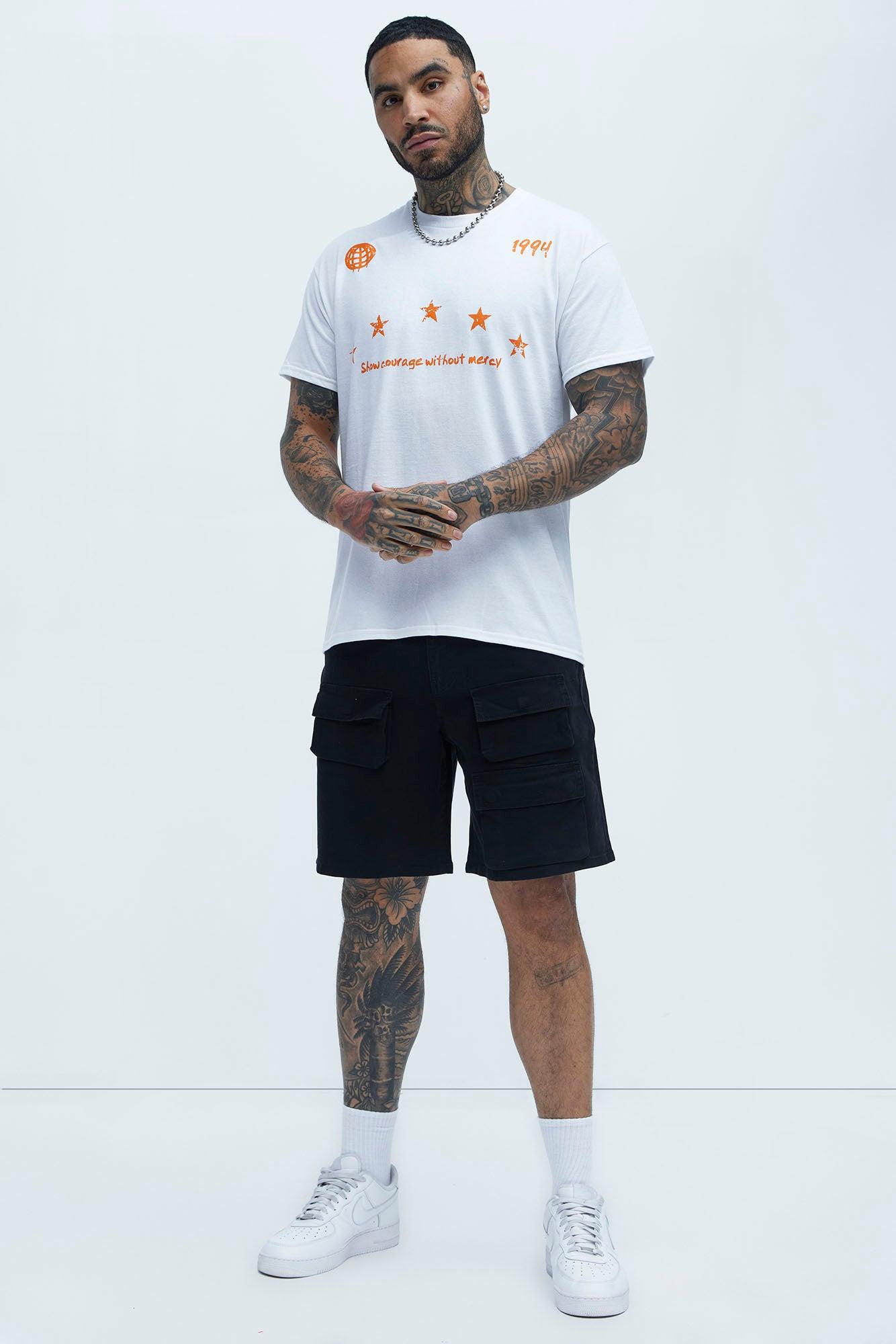 Bobby Twill Cargo Shorts - Black Product Image