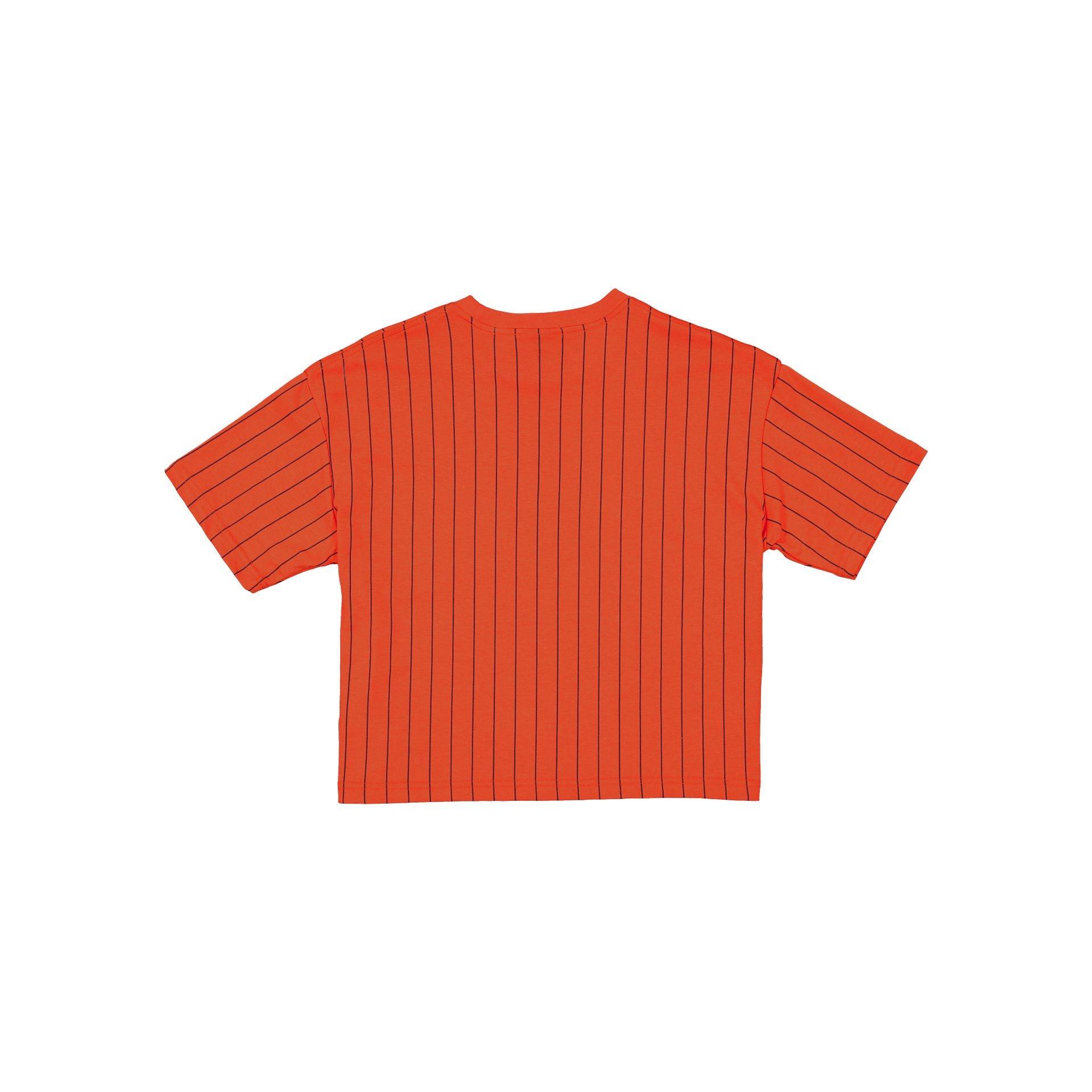 Detroit Tigers Throwback Pinstripe Women's T-Shirt Female Product Image