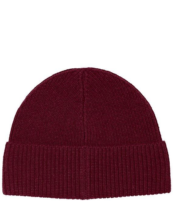 Polo Ralph Lauren Polo Bear Embroidered Knit Wool Blend Beanie Product Image