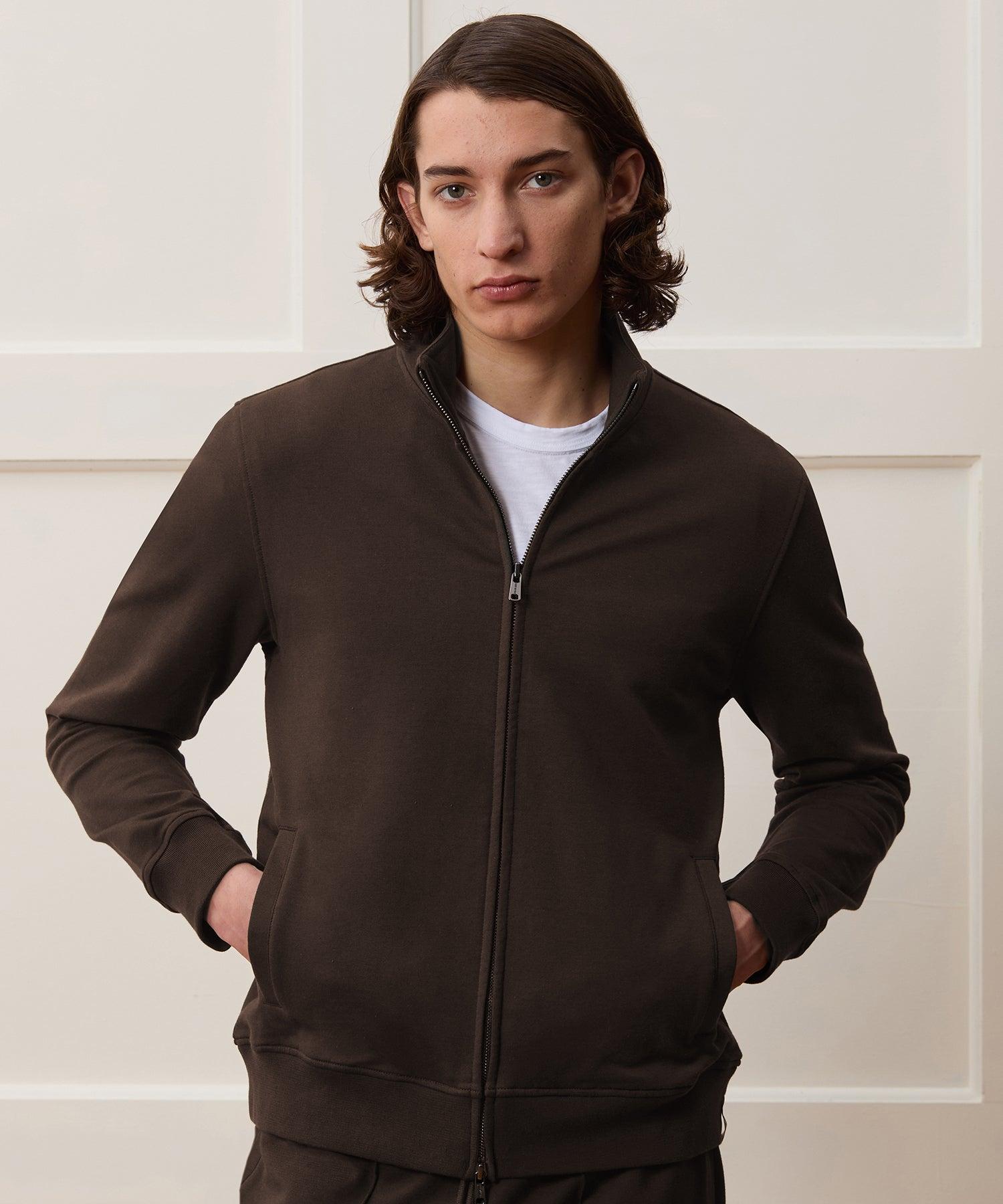Travel Terry Full-Zip Track Jacket Product Image