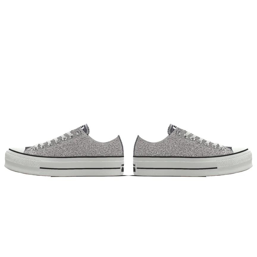 Custom Chuck Taylor All Star Lift Platform Glitter By You Product Image