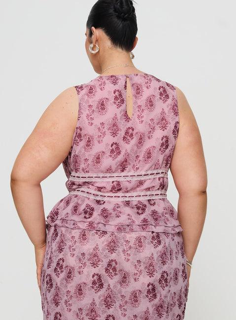 Nikolise Top Purple Curve Product Image