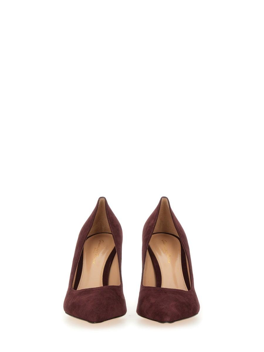 MISSONI Open Knit V-neck Knitted Dress In Brown Product Image
